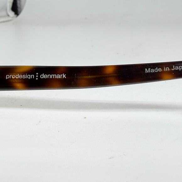Prodesign Denmark Eyeglasses Frames 4217 Brown Tortoise 46-20-135 19930 - Picture 6 of 7